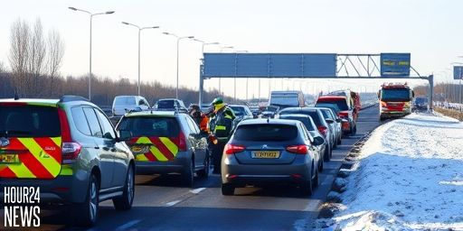 M4 Closed After Hay-Laden Lorry Fire Triggers Snow-Related Delays