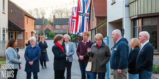 Union Flags Threaten Harrietsham Christmas Lights Display