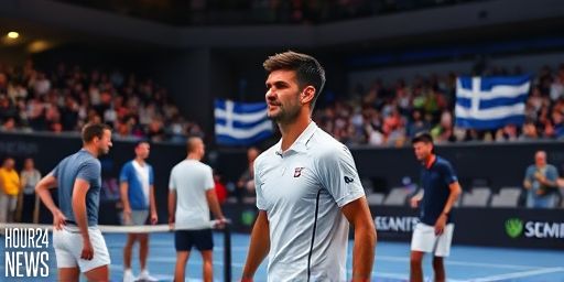 Djokovic Hits 200th Indoor Win, Advances in Athens