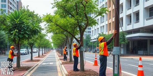 Tree Pruning in Kebon Jeruk to Tebet Ahead of Rainy Season