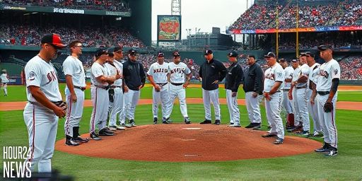 World Series Benches Clear After Wrobleski Hits Giménez in Game 7
