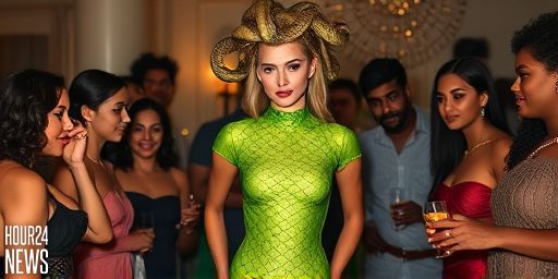 Heidi Klum Transforms into Medusa for Halloween: A Snakes-and-Scales Spectacle