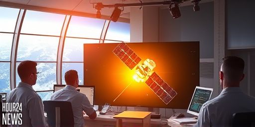 Golden Satellite Insulation Sparks as Test Photo Highlights a Crowded Orbit