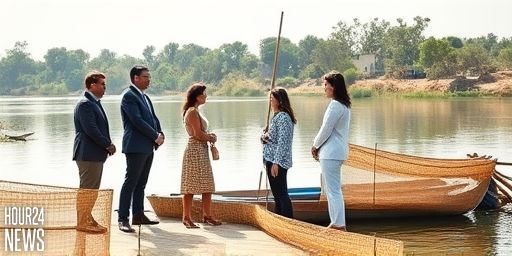 Princess Aiko Hosts Duck-Netting Event for Foreign Diplomats