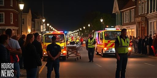 Nine Injured as Car Drives Into Light Parade in Nun…