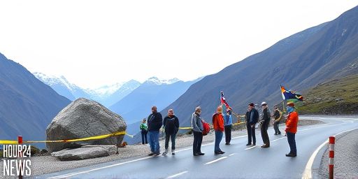Rockfall Triggers Road Disruption on South Island Highway near Arthur’s Pass