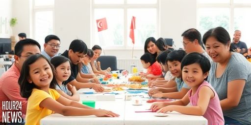 Our Tampines Hub Gives Back: 60 Low-Income Families Receive Vouchers and Joyful Activities