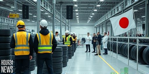 Knife and chemical attack at Japanese tyre factory injures 15