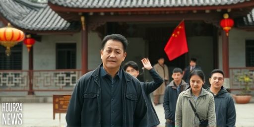 HK Actor Ray Lui Makes Rare Public Appearance with 24-Year-Old Son in Guangxi, China