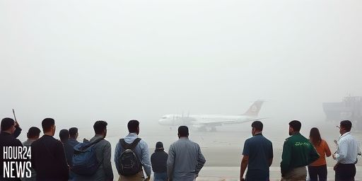 Dense Fog Over Karachi Disrupts Flights and School and Road Traffic