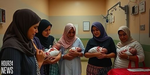 I Can’t Forget the Horror: A Young Mother’s Double Birth Amid Gaza’s War
