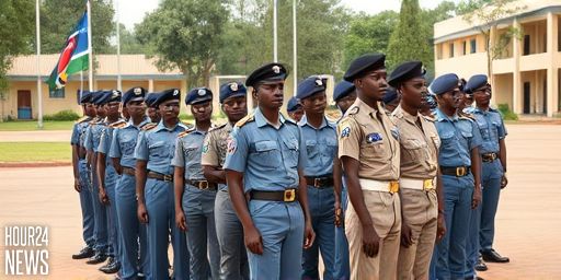 Police Recruits Begin Basic Training at Kiganjo College, Marking Start of National Police Service’s New Era