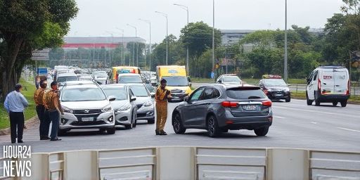Bedok Five-Vehicle Crash: Two Women Hospitalized After Chain Collision