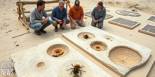 Ancient bee nests reveal unprecedented early-bee behavior