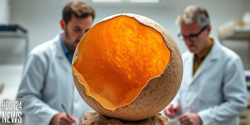 A 70-Million-Year-Old Dinosaur Egg Reveals a Sparkling Calcite Geode