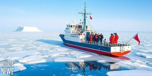 Canadian Icebreaker Reaches the Last Ice Area in 2025
