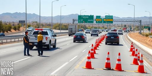 Natural Gas Leak Shuts Down 5 Freeway in Castaic