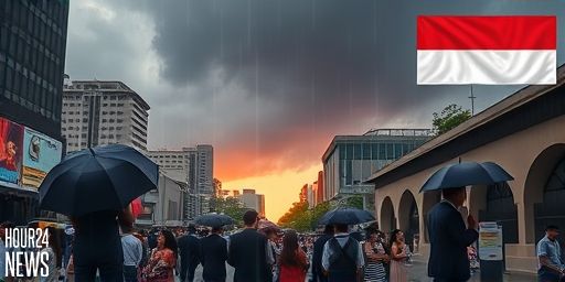Jakarta Thunderstorms Alert: BMKG Warns of Afternoon Rain