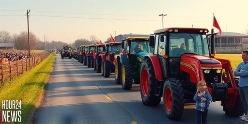 Romsey farmers hail ‘amazing’ support for charity tractor run that drew thousands