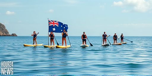 Paddle boarders Rescued After 10km Sweep Across Port Phillip Bay on Christmas Day