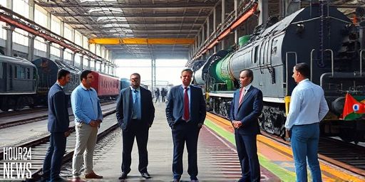 Botswana Transport Minister Visits Banaras Locomotive Works