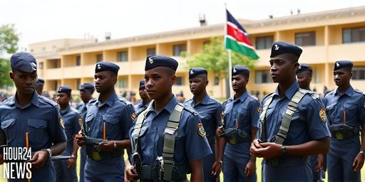 Kenya Police Recruits Begin Training at Kiganjo College