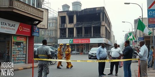 Sanwo-Olu Visits Lagos Fire Scene, Pledges Support to Victims