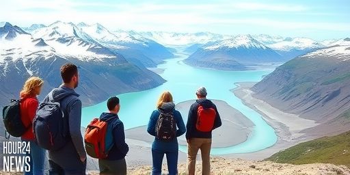 Where a Glacier, a Lake and a River Converge in Argentina: A View from Space