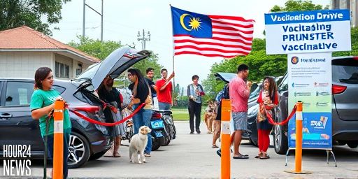 Anti-rabies Drive in Sibu Vaccinates 70+ Pets at Local Carpark