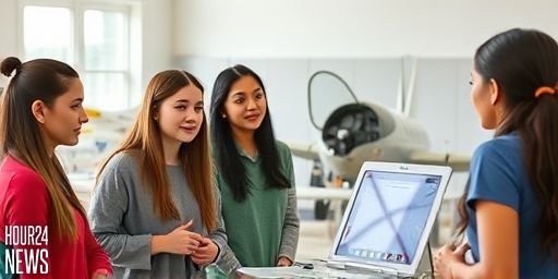 Cornwall Grants Back TECwomen’s TECgirls Reach for the Sky to Inspire Young Women into Aviation
