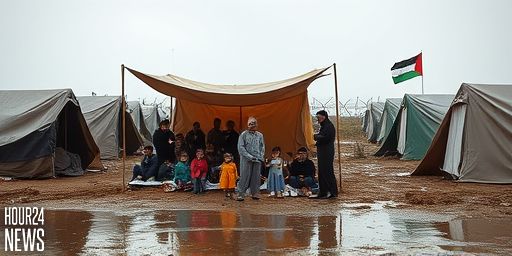 Winter floods in Gaza camps: aid blocked as tents flood and cold bites