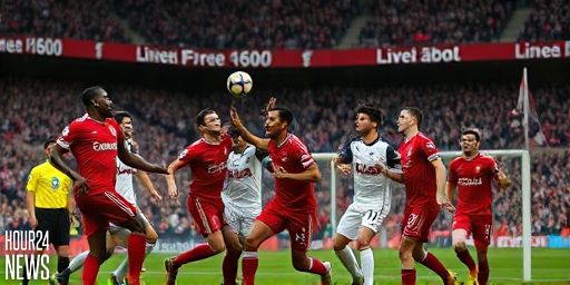 Liverpool cling on to beat nine-man Spurs as Isak injures