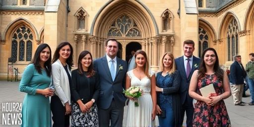 Holly Ramsay and Adam Peaty Tie the Knot in Festive Bath Abbey Wedding