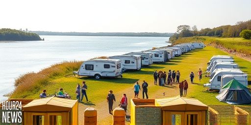 Free Riverside Campsite Access Scrutiny: Caravans Idle