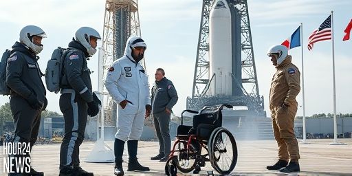 German Engineer Becomes 1st Wheelchair User to Blast Into Space