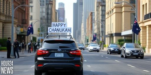 Melbourne Car Fire With ‘Happy Chanukah’ Sign Sparks Suspicion After Bondi Beach Attack