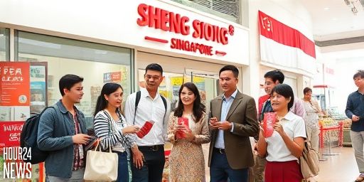 Sheng Siong CEO Mingles With Shoppers at Kallang Outlet Opening