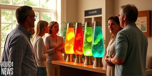 Nostalgic and calming: lava lamps are groovy again as sales glow