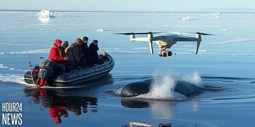Drones and Whale Breath: How Arctic Health is Being Measured