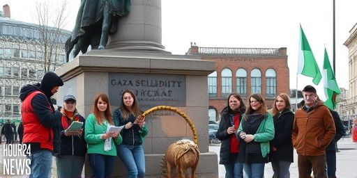 Gaza Solidarity Nativity in Dublin: Activists Protest Gaza