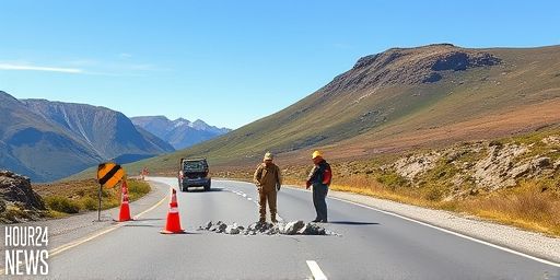 Rockfall Disrupts South Island Highway Near Arthur’s Pass
