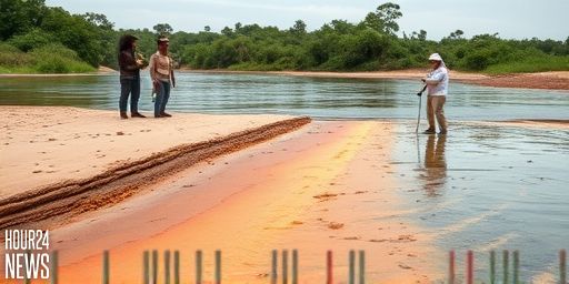 Granulometric and Environmental Characteristics of Surface Sediment Deposits in the Ouaka River (Central African Republic)