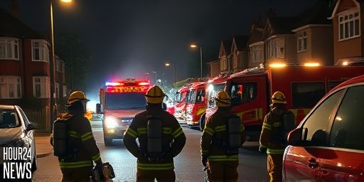 Fire Breaks Out on Northlands Road in Totton as Police Open Inquiry