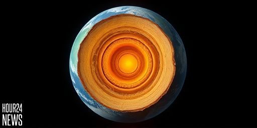 Earth’s Core Revealed as Onion-Like with Layered Iron Interior