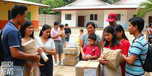 Relief Arrives for Typhoon Tino Evacuees in Talisay City as The Freeman, Banat News Deliver Aid