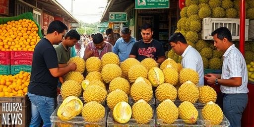Durian Drums Beat: Singapore Markets Spark as Musang King Prices Plunge in Malaysia