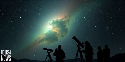 Hubble Spots Bright Glow From Young Massive Star in Sagittarius