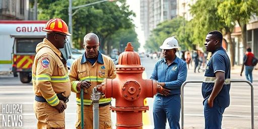 Ghana GWP and GNFS Align on Access to Functional Hydrants for Faster Fire Response