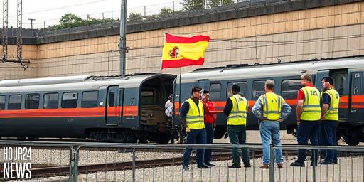 Driver killed and several injured as train derails near Barcelona