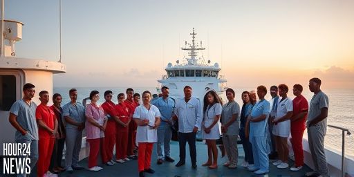 Australian volunteers bring life-changing care aboard Africa’s largest hospital ship
